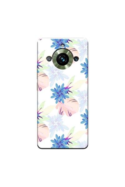 Zebana حافظة سيليكون متوافقة مع هاتف Realme 11 Pro Plus Spring Flowers 6 (مطب...