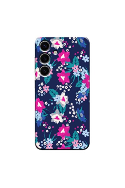 Zebana حافظة سيليكون متوافقة مع هاتف سامسونج جالاكسي S24 بلس زهور الربيع 3 (م...