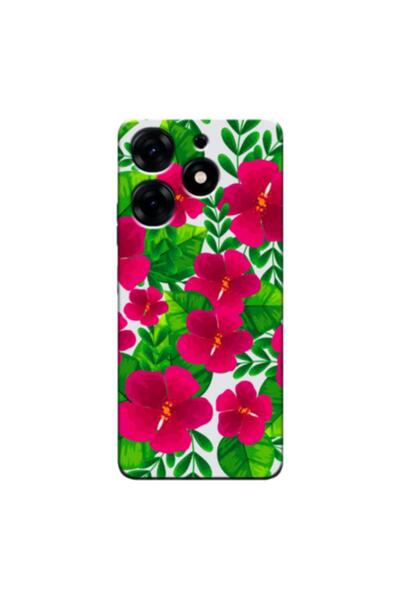 Zebana حافظة متوافقة مع TECNO Spark 10 Pro زهور الربيع 9 حافظة من السيليكون (...