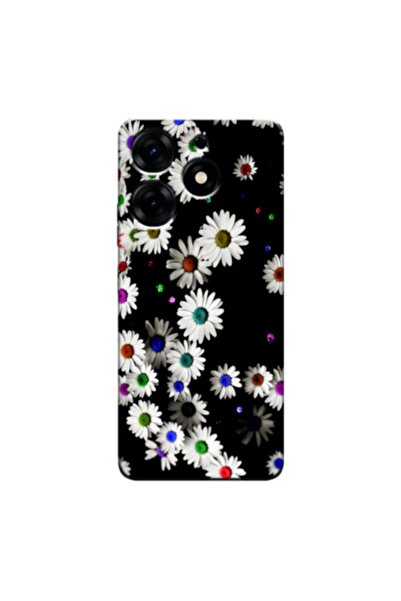 Zebana حافظة متوافقة مع TECNO Spark 10 Pro Daisy V1 من السيليكون (مطبوعة)