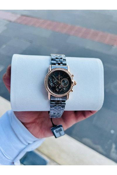 Reward Calendar Waterproof Steel Women's Wristwatch Qqww49445-7