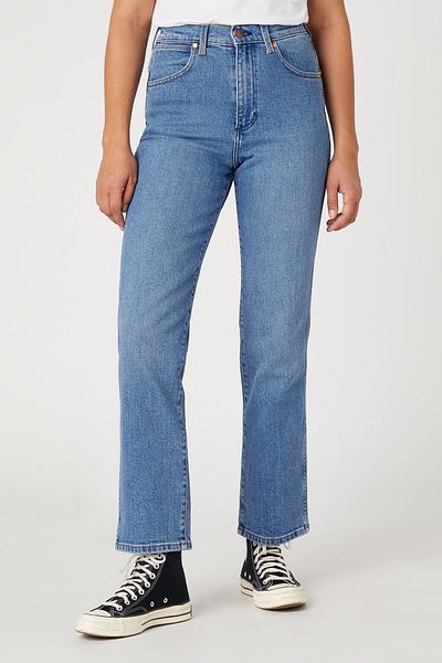 WRANGLER Wild West Mid Blue – Bequeme Schuhe