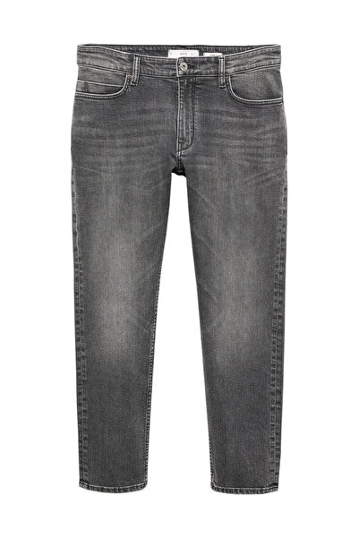 MANGO Man Tom Tapered Cropped Jeans