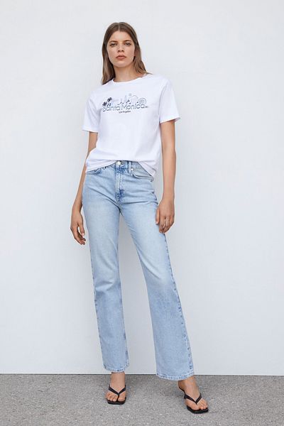 MANGO 57073812 Modelka T-shirt