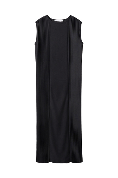 MANGO Plisované detailní šaty