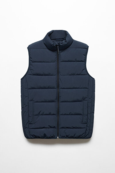 MANGO Kids Стьобаний жилет розслабленого крою