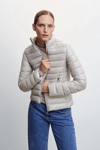 MANGO Herz-Design-Mantel mit Geldbörse