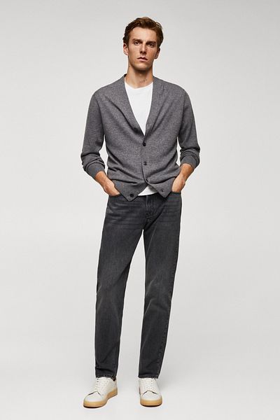 MANGO Man Τζιν Bob straight-fit