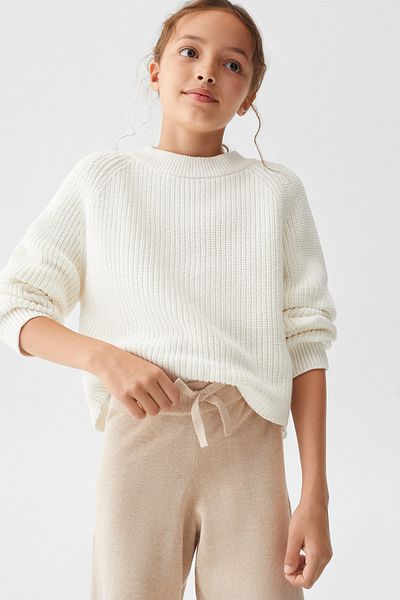 MANGO Kids Gestrickte Culotte-Hose