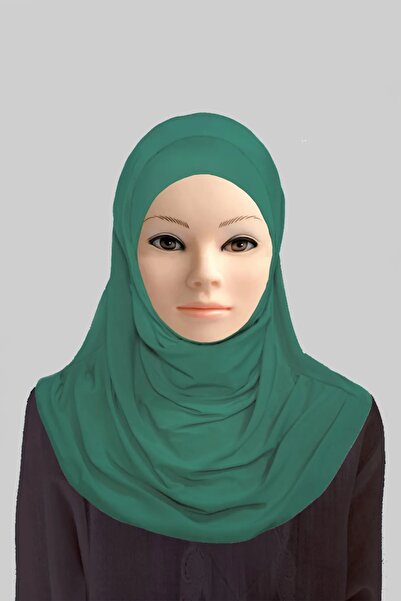 ALLURİNG Pratik Başörtü Meryem Model Yeşil