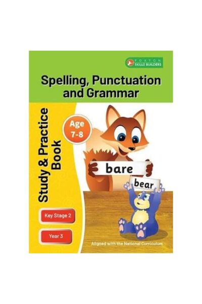 Foxton Books Ks2 Spelling Grammar & Punctuation Study And Practice Book For Ages 78 Year 3 Perfect For Learni