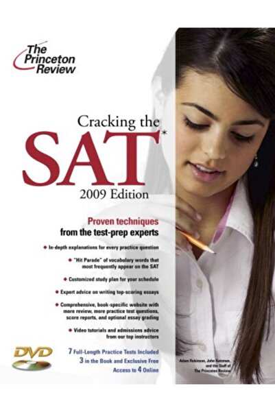 Penguin Random House اجتياز اختبار SAT مع قرص DVD 2009 للتحضير لاختبار الكلية