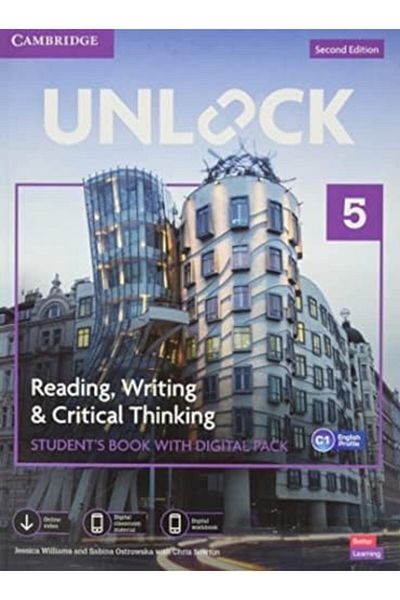 Cambridge Unlock Level 5 Reading Writing & Critical Thinking Students Book Mob App And Online Workbook W