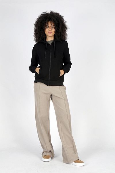 Lee Cooper Women's Zippered Sweatshirt - Black