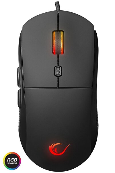 Rampage Radiant M1 RGB Mouse Makrolu 7200 Dpi Oyuncu Mouse Gaming Mouse Örgü ...