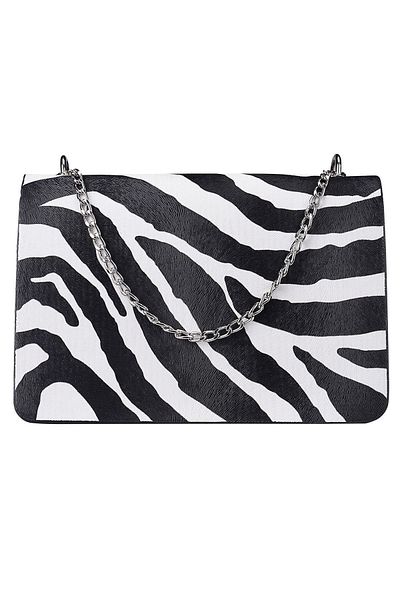 Bagmori Zebra Patterned Women's Bag with Shoulder Strap