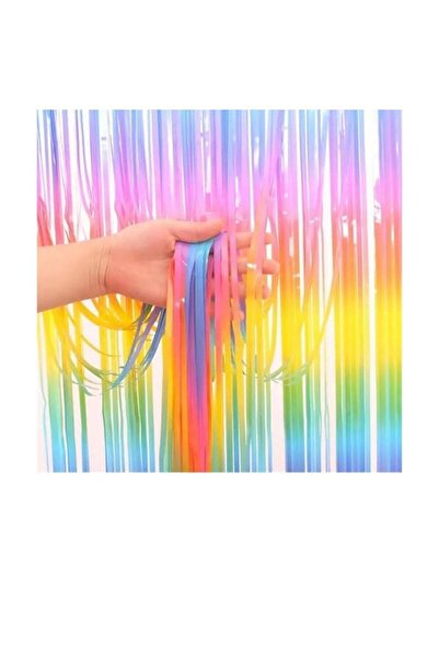 parti sürprizi Ornament de fundal pentru perete pentru ușă curcubeu macaron m...