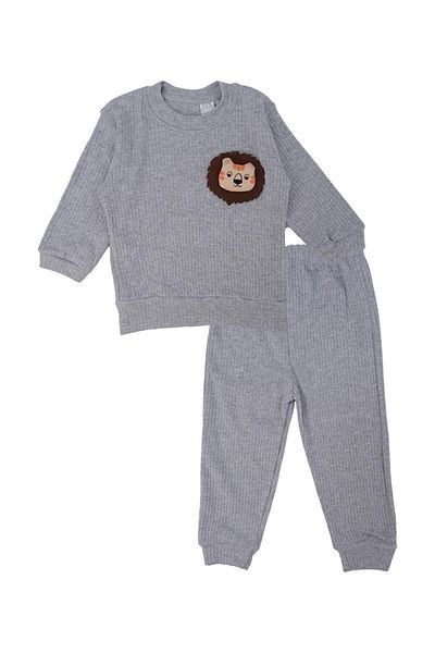 Bebelop 2-Piece Pajama Set with Animal Accessories