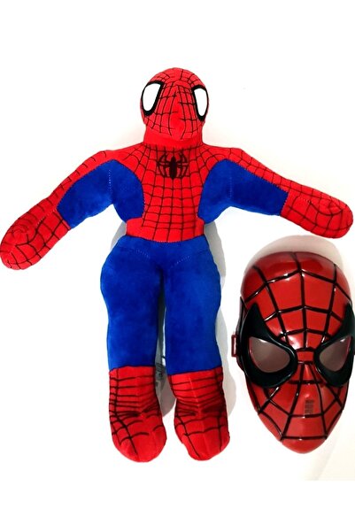 Örümcek Adam Spiderman Peluş Oyuncak 55 Cm. Ve Maskesi