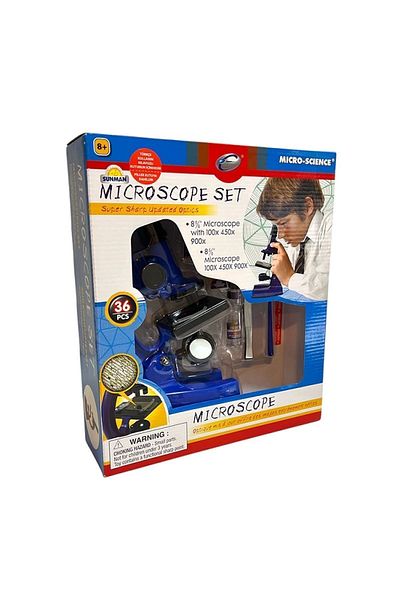 Sunman Sun S000021361 Micro Science Microscope Kit 36 Pieces