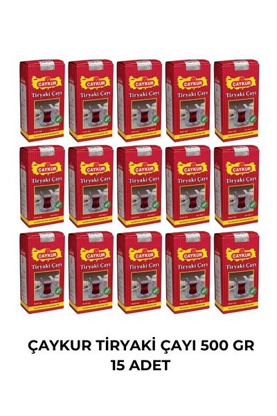 Çaykur Çaykur Tiryaki̇ Tea 500 Gr -15 Pieces