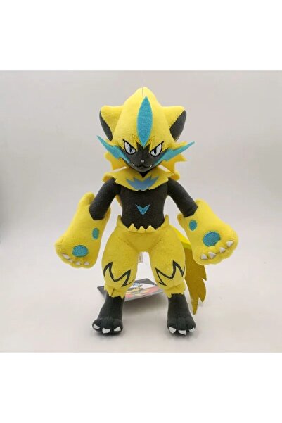 Takara Tomy Zeraora 28cm Pokemon peluş oyuncak figür