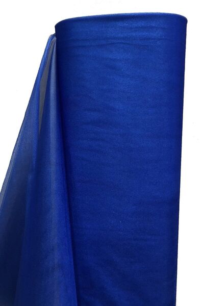 sevgi süsleme Saks Mavisi Kristal Tül – En 3 Metre, Boy 1 Metre