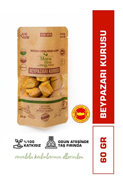Mayafarm Tereyağlı Beypazarı Kurusu - Doğal, Katkısız Ve Ev Yapımı Atıştırmalık | 60 gram