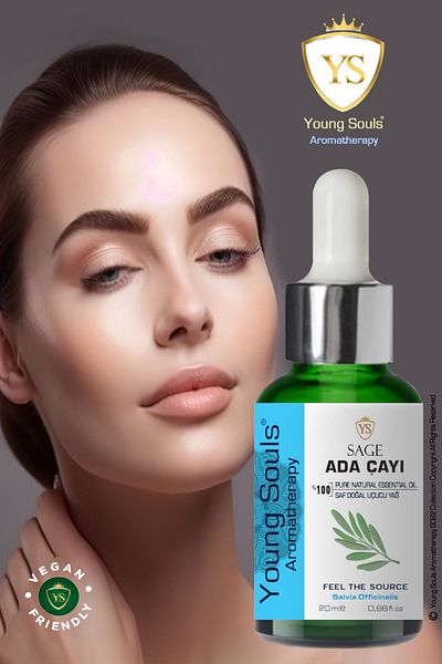 YOUNG SOULS Aromatherapy Sage Essential Oil Sage Essential Oil 20 ml