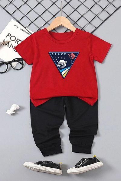 uyguntarz Kids Space Bottom - Top tepláková souprava