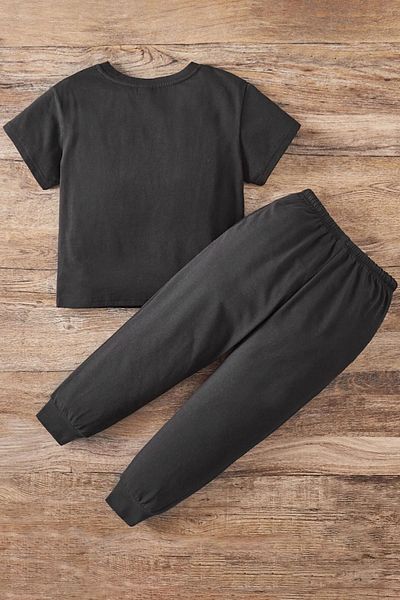 uyguntarz Interessantes Ukiyo-Trainingsanzug-Set - Summer Kids Neighbor's