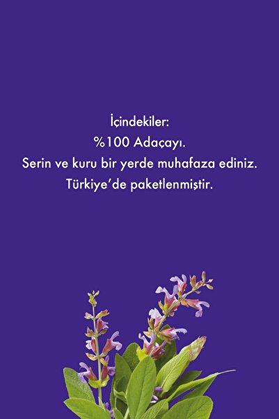 Mesh Stick Adaçayı Bitki Çayı 16x2 Gr Outdoor Kamp Çayı