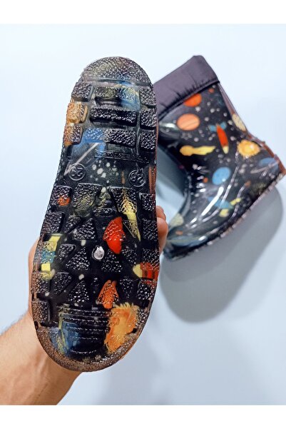 ZENEGE Дитячі чоботи для дощу та снігу з хутром