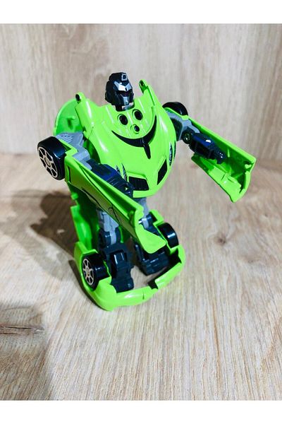 Marsel oyuncak 12 cm Green Convertible Metal Vehicle