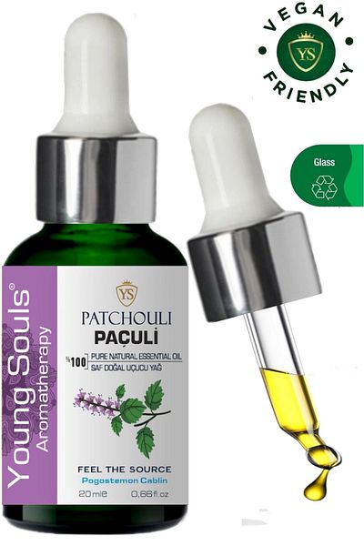 YOUNG SOULS Patchouli Aromatherapy Essential Oil - 20 ml Patchouli Essential Oil