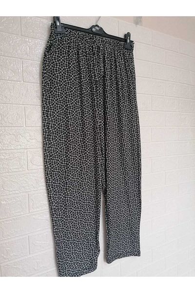 anne moda ankara Pantaloni din piele intoarsa toamna-iarna - 2 buzunare