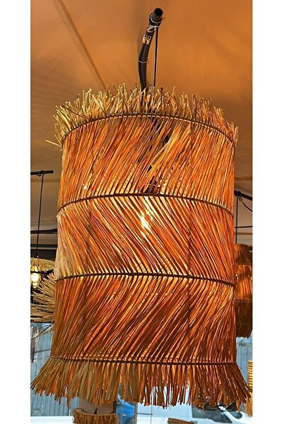 YLMZ Bohem rafya avize zikzak model