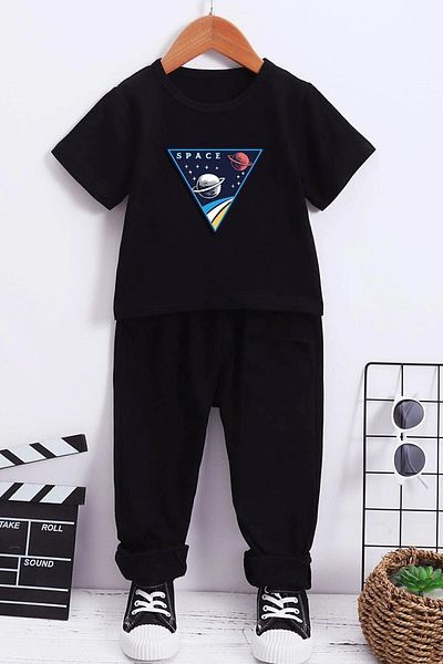 uyguntarz Kids Space Bottom - Top Σετ αθλητικής φόρμας