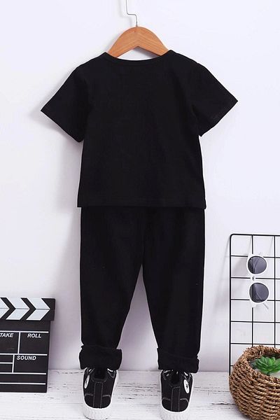 uyguntarz Kids Crazy Banana Bottom - Top Σετ αθλητικής φόρμας