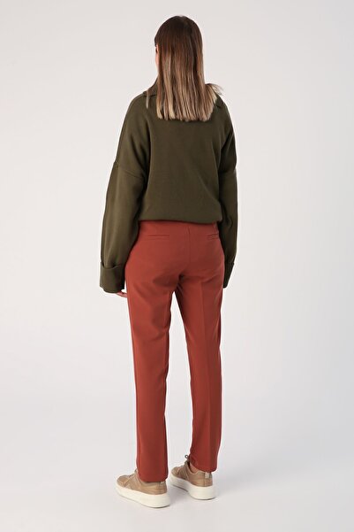 ALLDAY Tile Lycra Cigarette Trousers