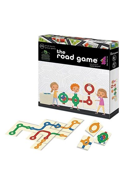 TÜZDER Road Game - Age 5+ 2-4 Players Intelligence and Mind Game