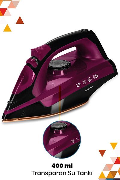 GoldStar Original St-7600 Black Ceramic Sole Iron