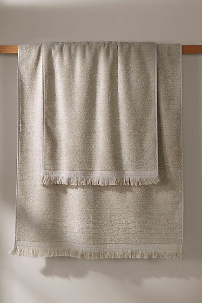 İrya Bliss Premium 2-Piece Towel Set - 100% Cotton, Ash 50x90 - 70x140