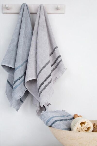 İrya Integra 100% Cotton Bath Towel Gray 90x150