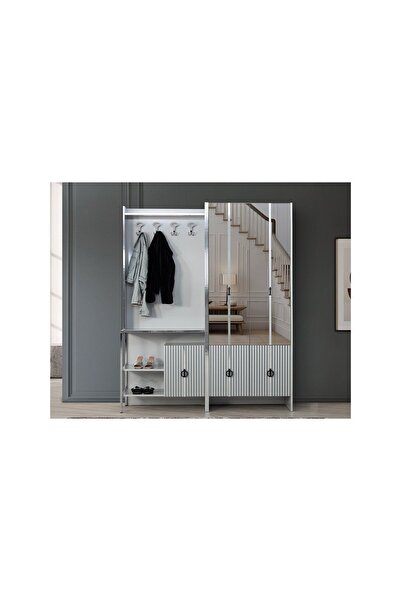 CaddeYıldız Rendi Portmanto - Gri