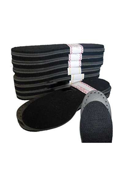 TıkTık AL 12 Adet Keçe Tabanlık Delikli Eva Taban Patik Tabanı 36-37 6 Adet- 38-39 6 Adet