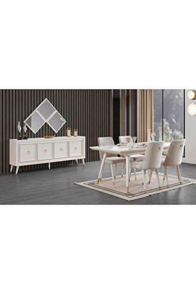 CaddeYıldız Izmit Ekru Yemek Odası