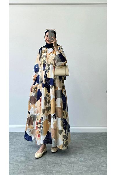 ELEGANTSTİL ΦΟΡΕΜΑ AHSEN MODEL MANGO ΥΦΑΣΜΑΤΙΚΟ ΚΑΤΑΣΤΡΟΦΗ