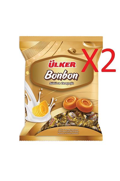 Ülker 275g X 2 Pack Bonbon Milk and Butter Candy