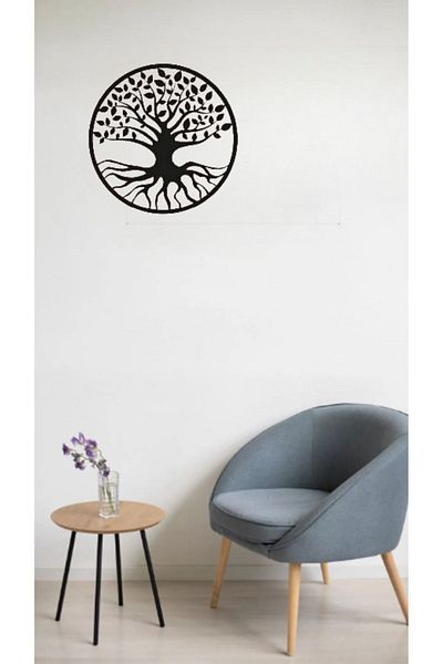 Numa Concept Laser Cut Tree of Life Mdf Wall Decoration - 30X30 cm